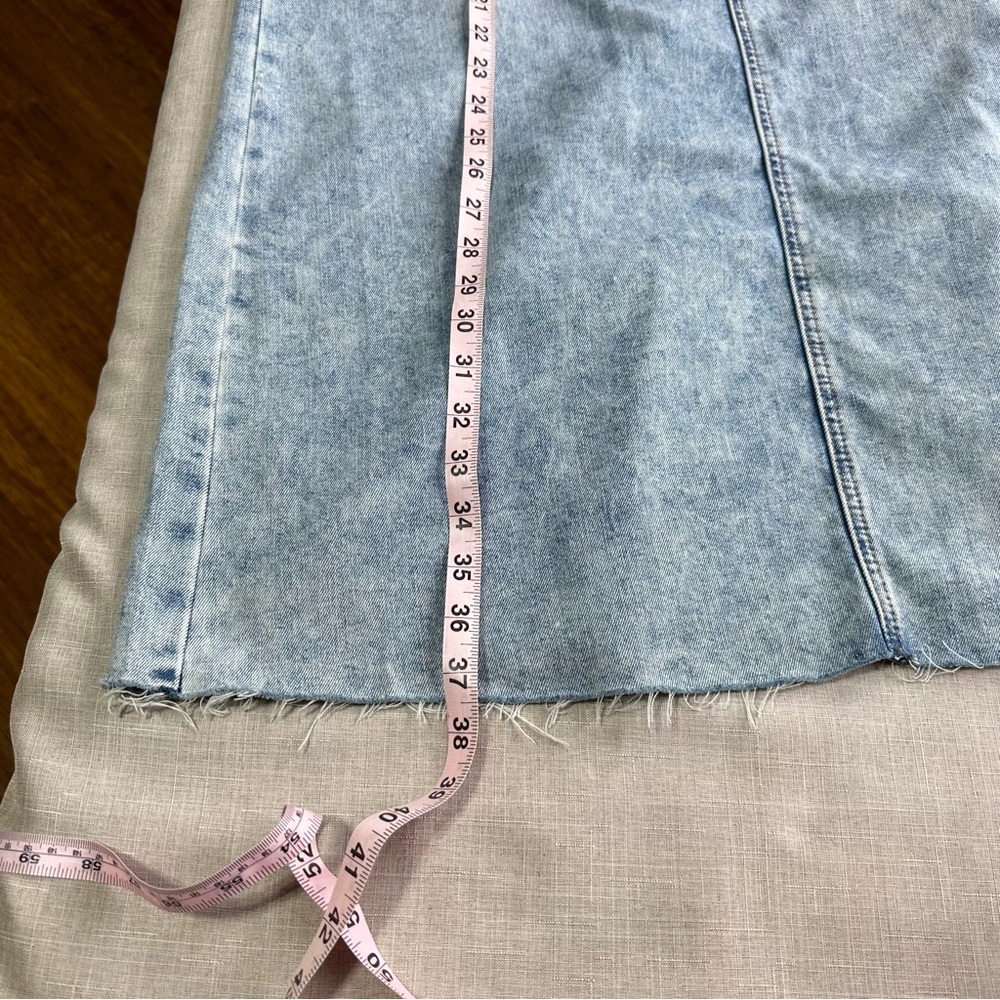 NWT Blank NYC Maxi Denim Skirt - Picture 5 of 7
